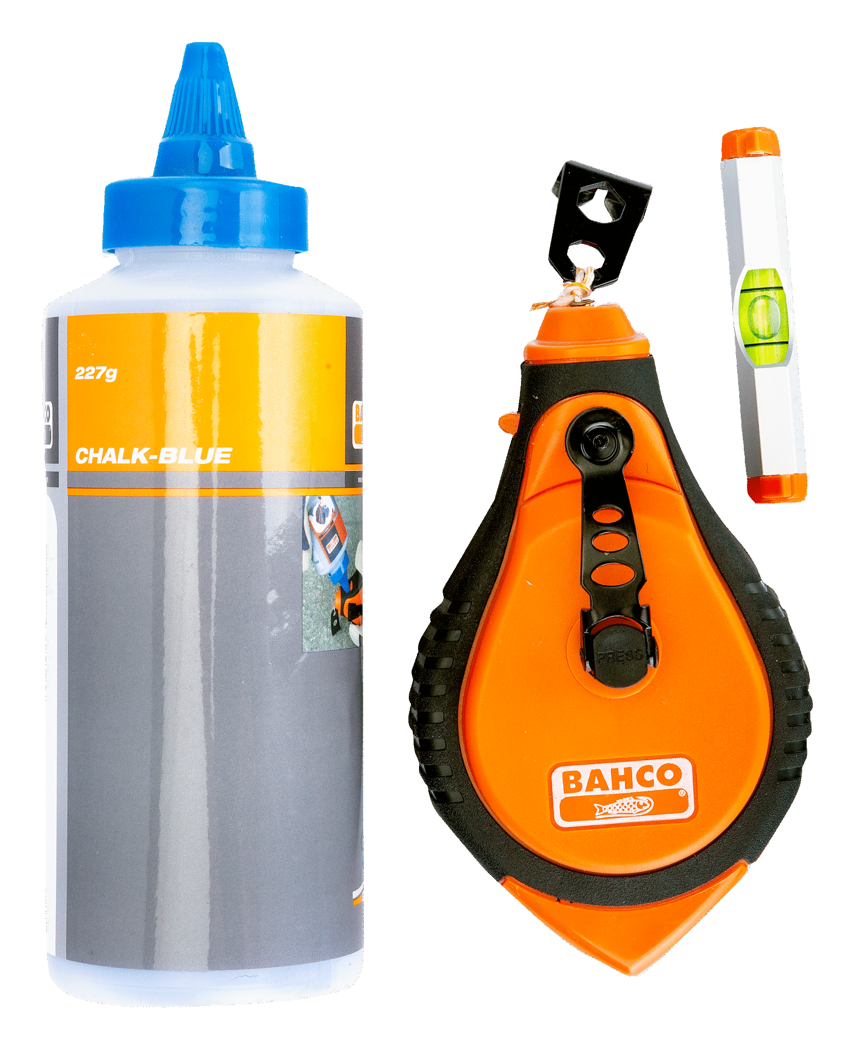 Bahco Tizador+Tiza+Nivel Linea Cl-1221-Set