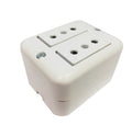 Enchufe Sop Doble 10A Arm Bco Lexo