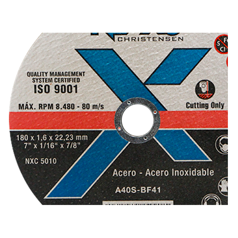 Disco Cortar  Ac.Inox 7&acute; 1,6Mm  Nexxo