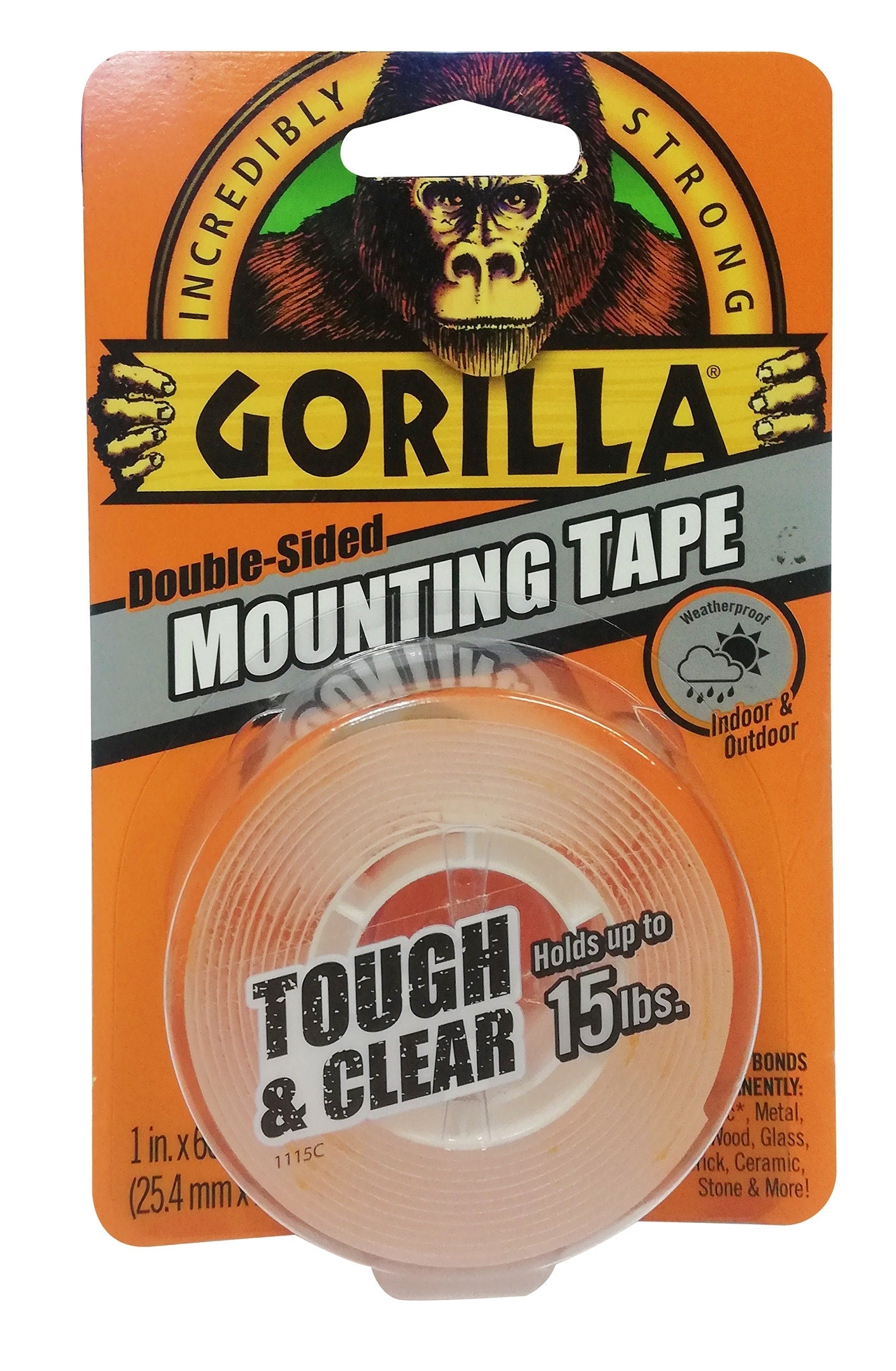 Gorilla Cinta Doble Fas 1,52Mts Transp. 60650-50116