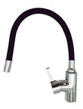 Monomando Lavaplato Cuello Flex Negro Taumm