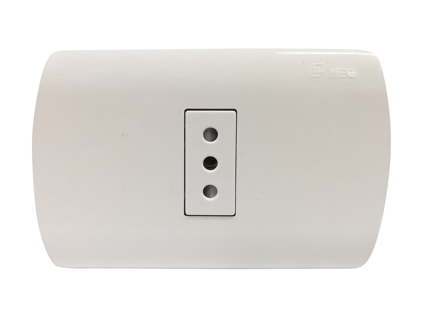 Mec Enchufe Simple 10A  Aris Blanco 0200Ta0501
