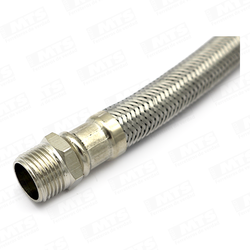 Flexible Agua Corto 25Cm Hi -He 1/2   051033221-T