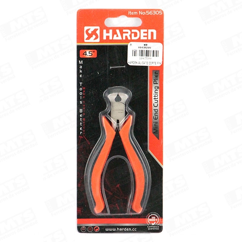 Harden Alicate Corte Fino 4,5&acute; 560305