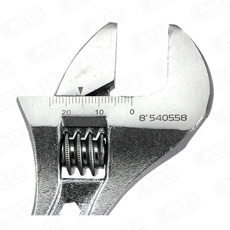 Harden Llave Francesa  8" Ergo 540558