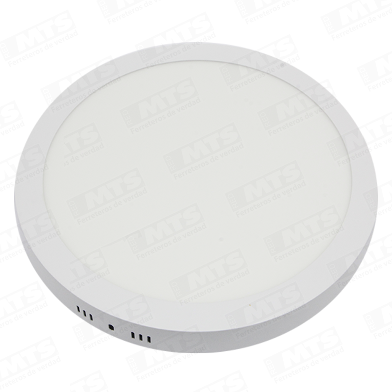 Byp Foco Led Sobrepuesto Circ 24W Bco 6500K
