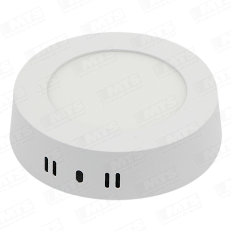 Byp Foco Led Sobrepuesto Circ 6W Bco 6500K
