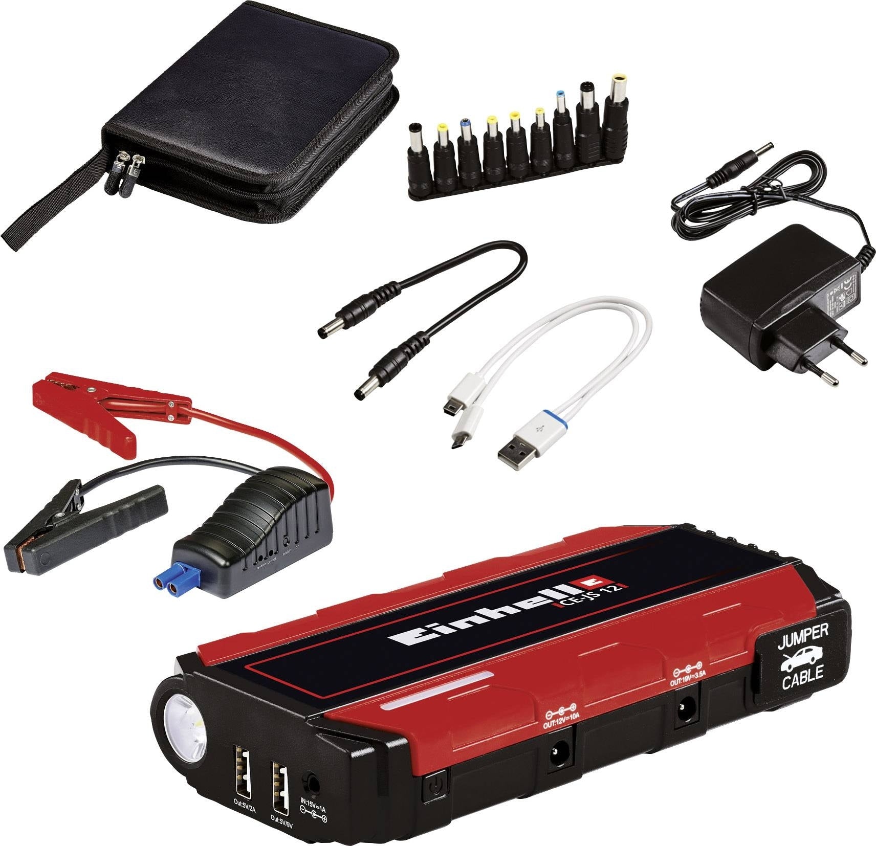 Einhell Partidor-Cargador De Bateria 1091521 Ce-Js 12/1