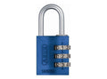 Abus Candado Aluminio 145/30 Azul Clave  46577-2