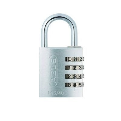 Abus Candado Aluminio 145/40 Plata Clave  49543-4