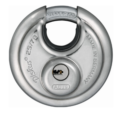 Abus Candado Acero Diskus 25/70 Kd Llave Pto Blistea Se 7985
