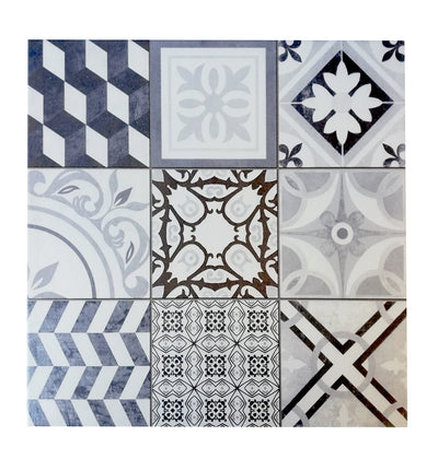 Lourdes Ceramica 56X56 Calcareo Gris 2.17