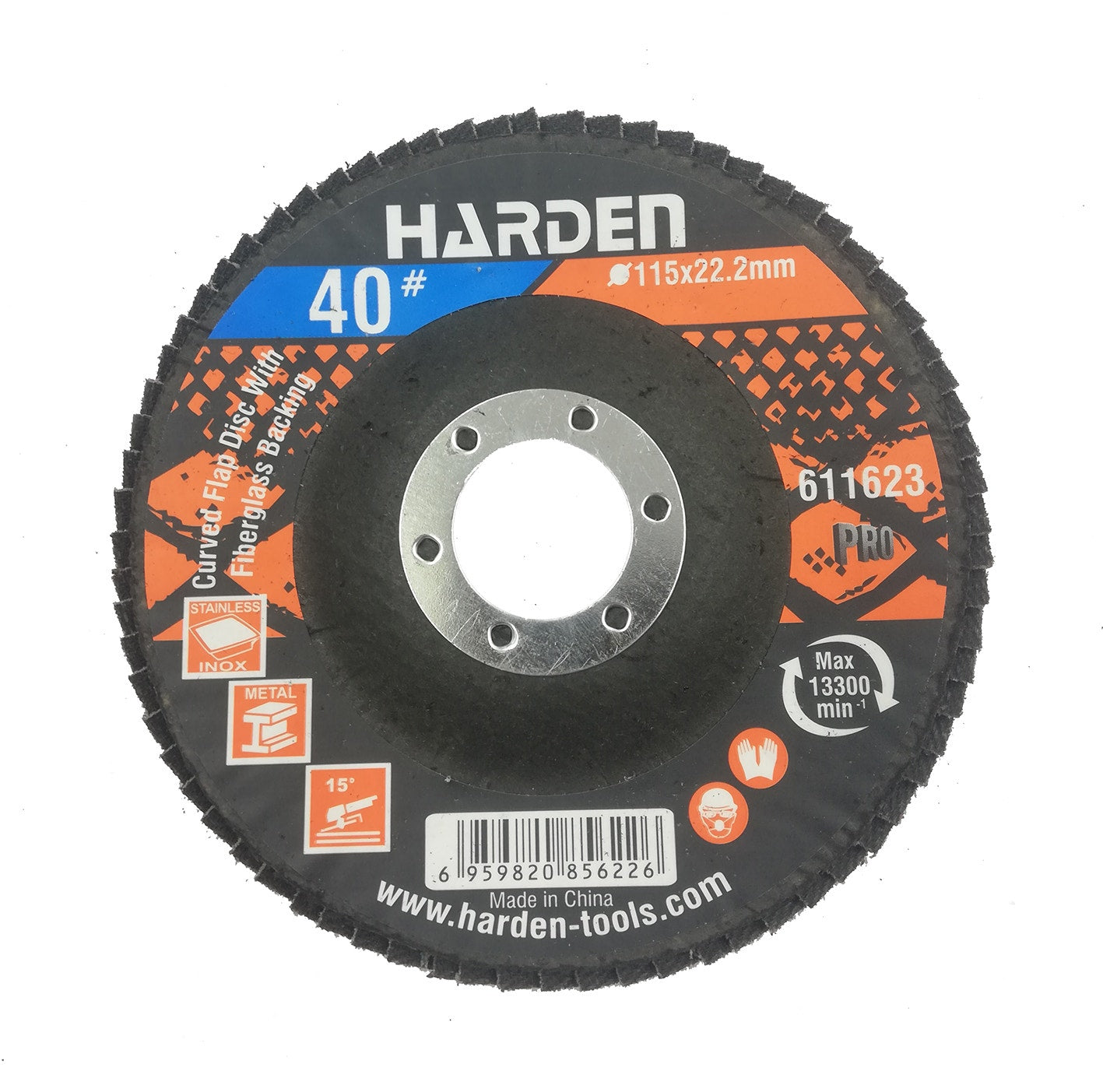 Harden Disco Lijador Flap 115Mm Gr 40 Chl611623
