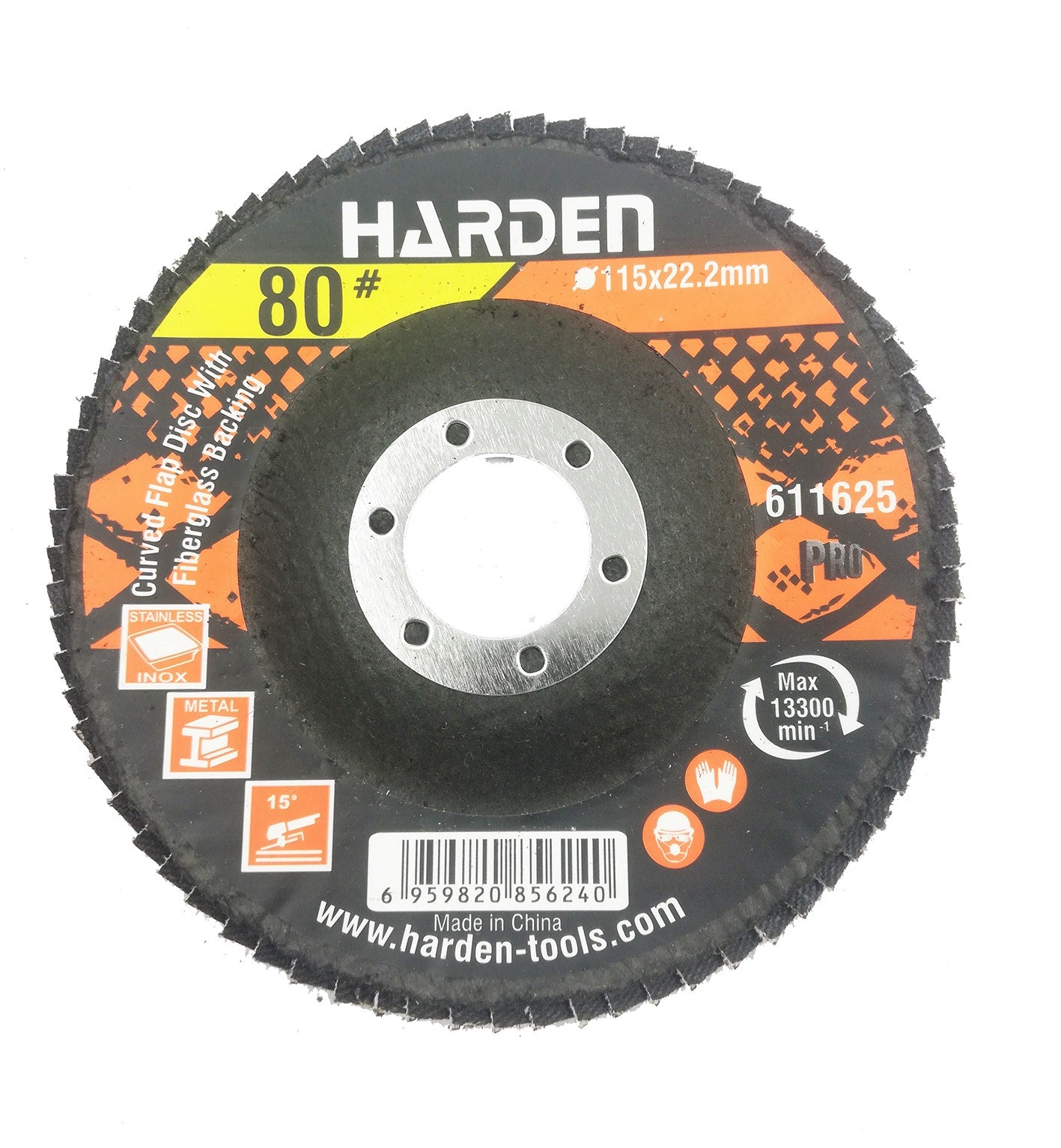 Harden Disco Lijador Flap 115Mm Gr 80 Chl611625