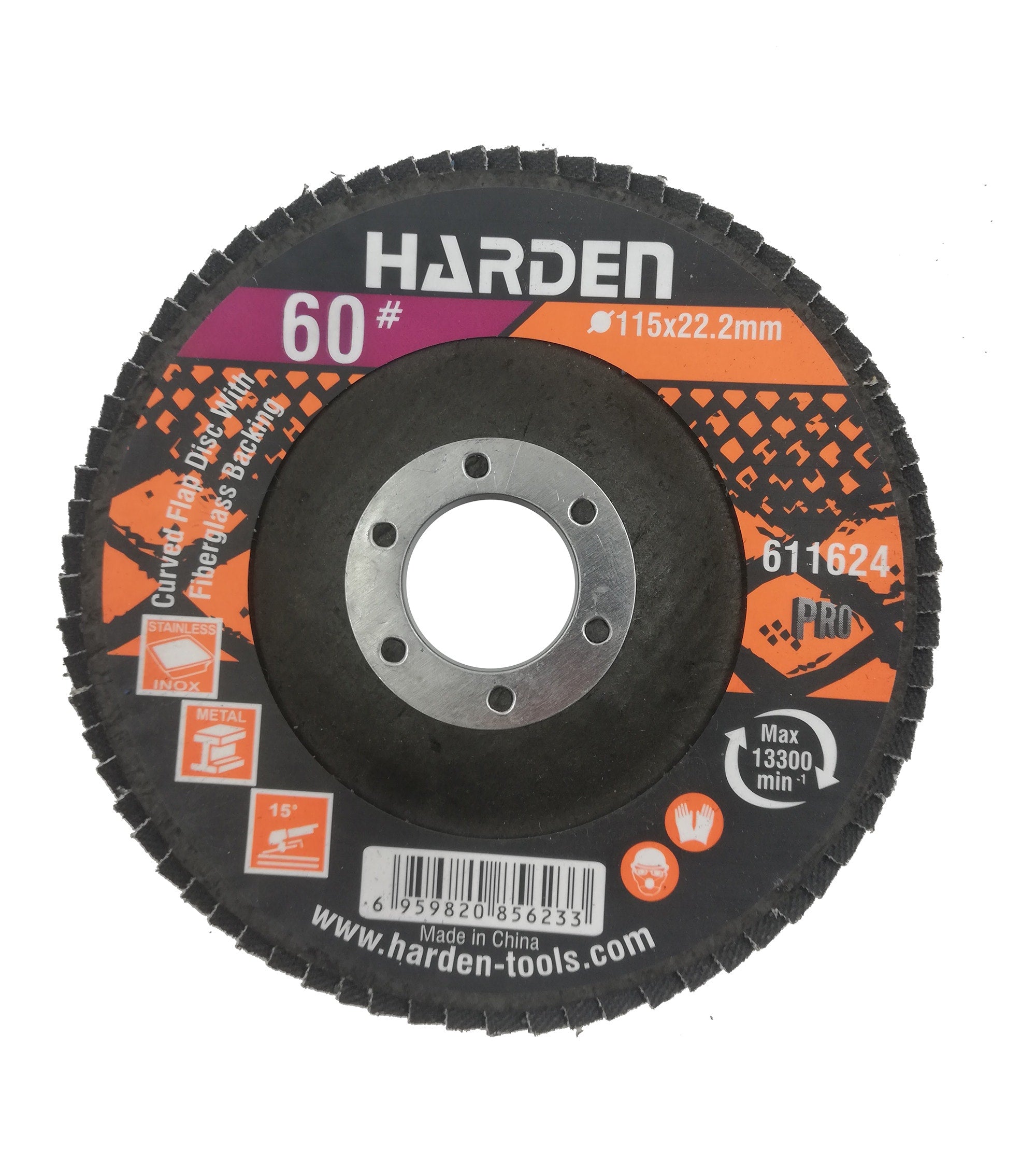 Harden Disco Lijador Flap 115Mm Gr 60 Chl611624
