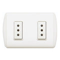 Bticino Enchufe Emb Doble 10A Modus 1208Bn*