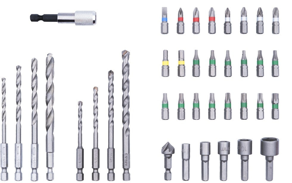 Kwb Set 39 Pz Puntas Y Brocas - 108963