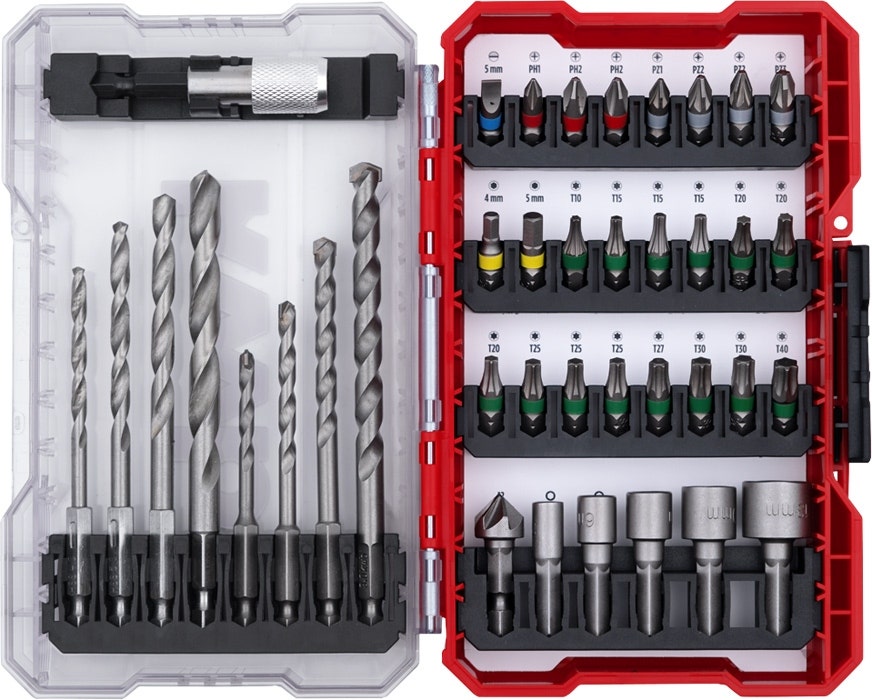 Kwb Set 39 Pz Puntas Y Brocas - 108963
