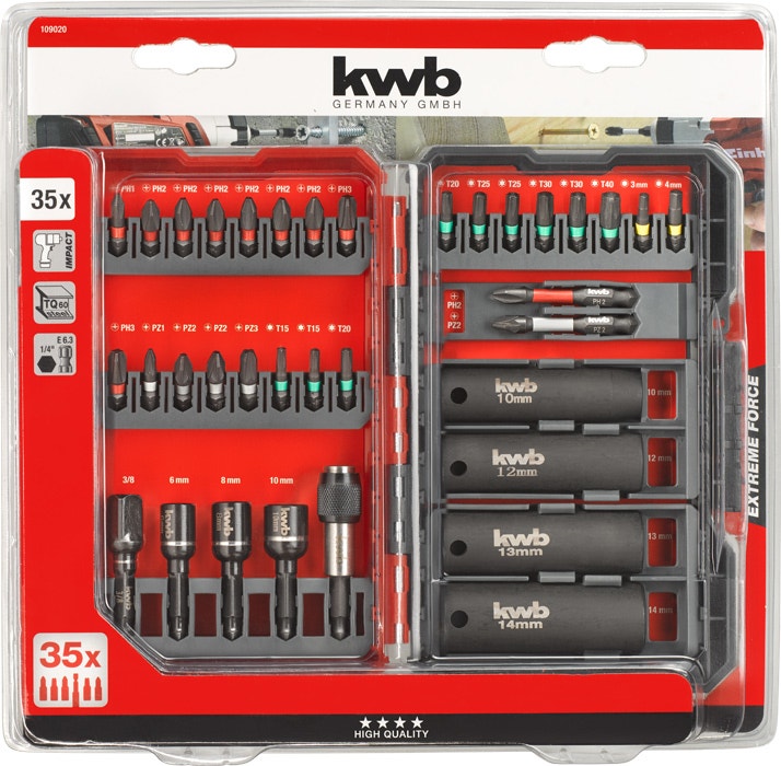 Kwb Jgo 35P Puntas Impact Extreme Force 49109020