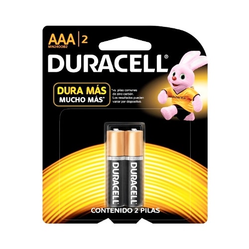 Pila Duracell Aaa X 2    Mn2400B2