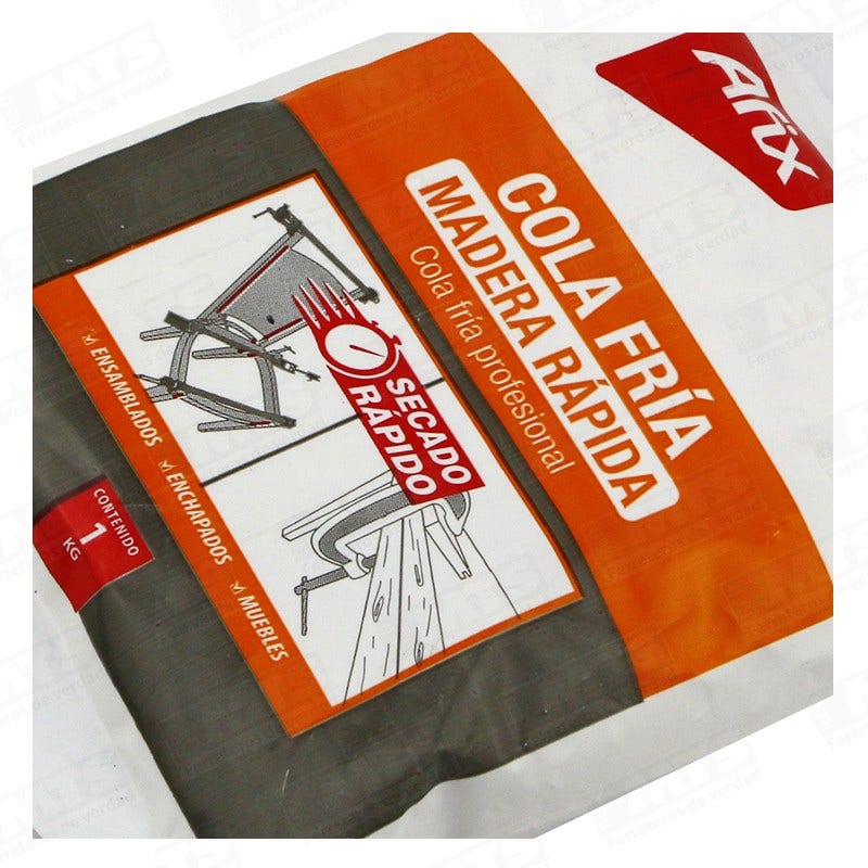 Afix Articoll Maderas Rapida12 X Bot. 1 Kg Bolsa