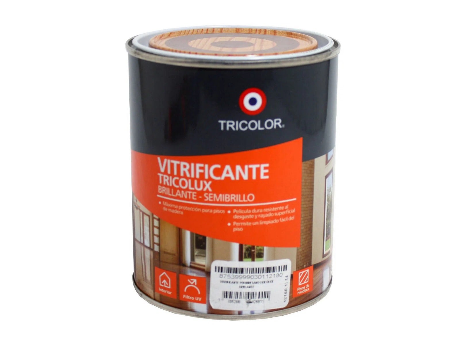 Tricolor Vitrificante Tricolux Brillante 1/4Gl