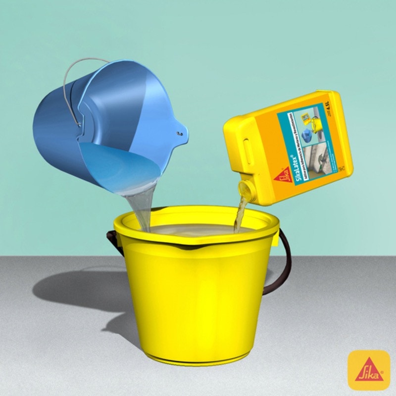 Sika Sikalatex Bidon   4.5Lts