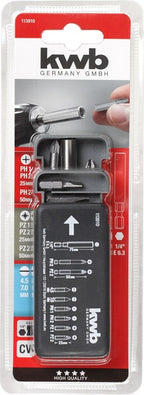 Kwb Punta Y Adaptador 9 Pzas. 49113910