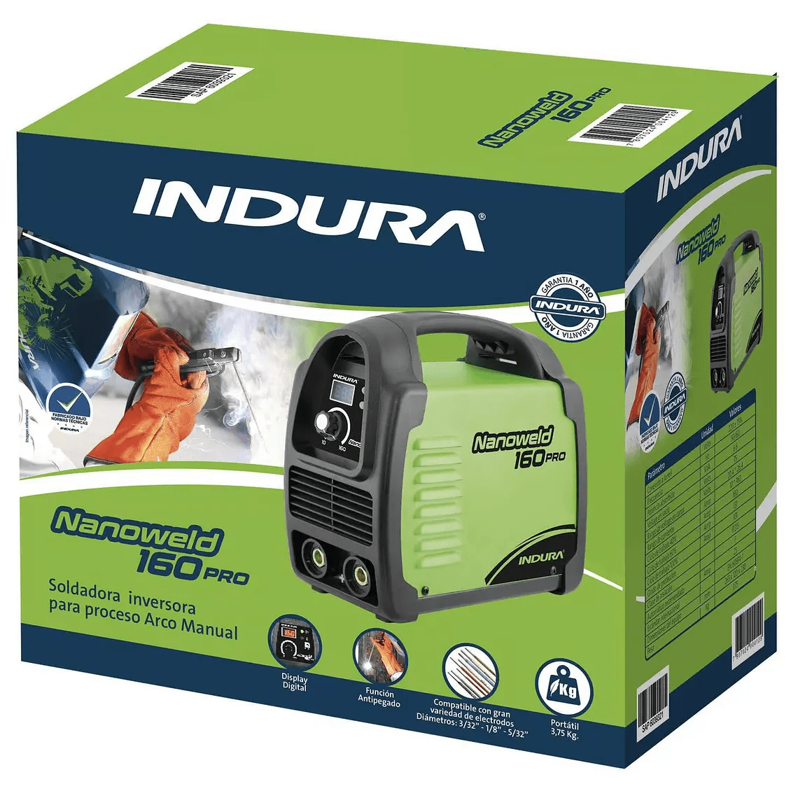 Indura Maquina Soldar  Nanoweld 160 Pro