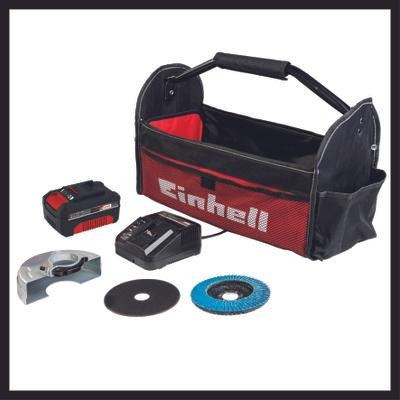 Einhell Esmeril Angular 4 1/2 18V 4431134 Te-Ag 18/115 Li (1X4,0Ah)