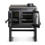 Bosca Cocina Leña Ares 70 Charcoal