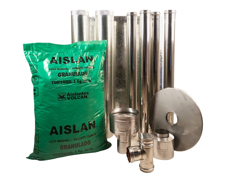 Bosca Kit Instalacion Pellet Vert. 4.5X4 Mts