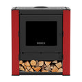 Bosca Estufa A Le&ntilde;a Gold 500 Burdeo Black Vision