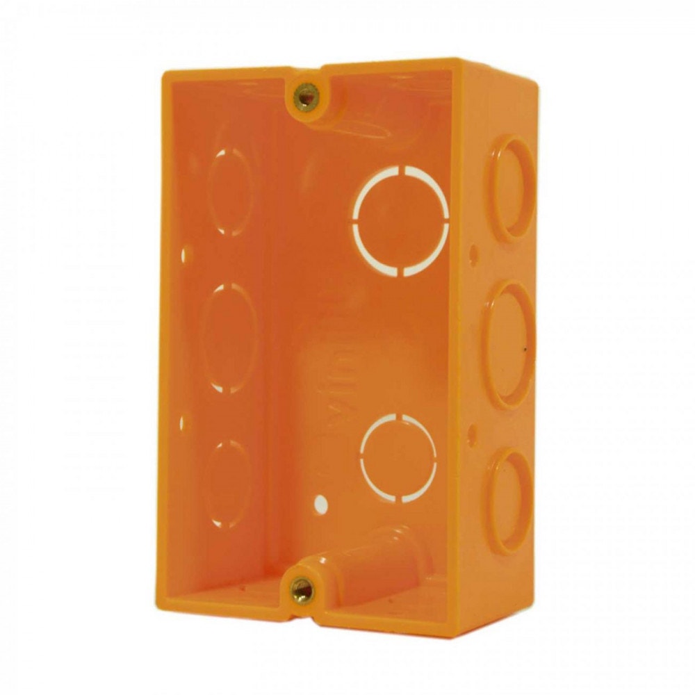 Caja Electrica Rect. Naranja Marisio 81004