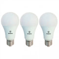 Pack 3 Ampolletas  West Led Bola A60 9W E27 Luz Calida