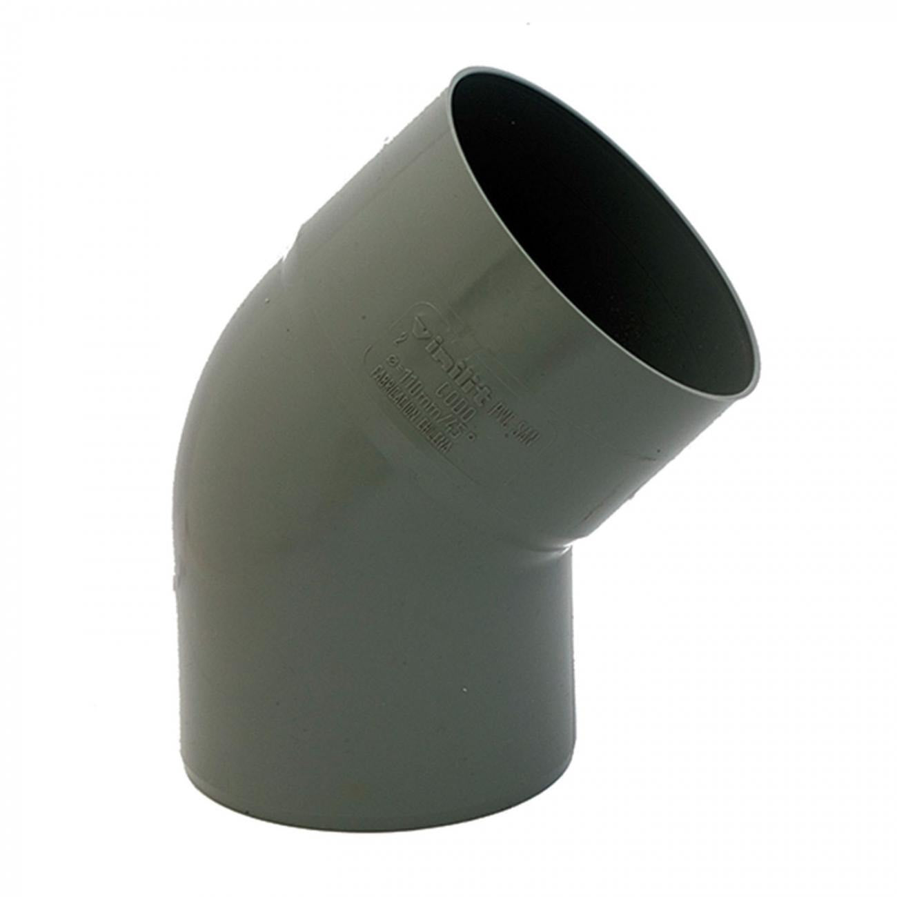 Codo Pvc S 110 Grado 45 *