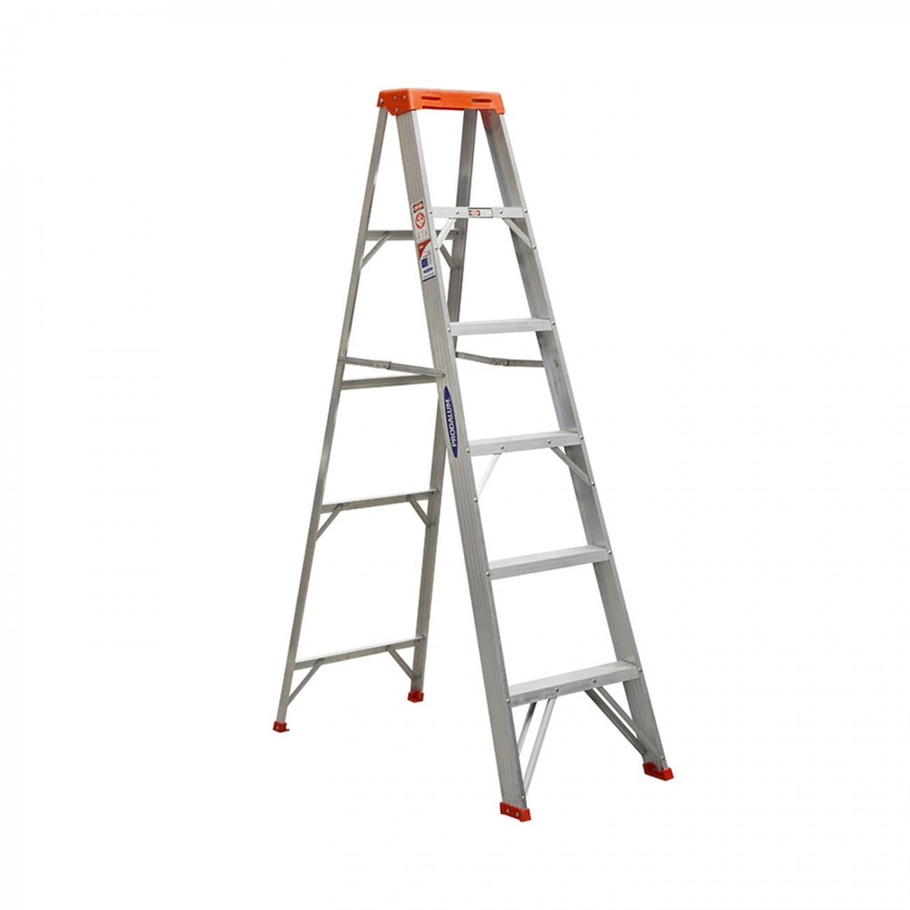 Escalera Prod.Tijera 1,83Mt 206 Aluminio