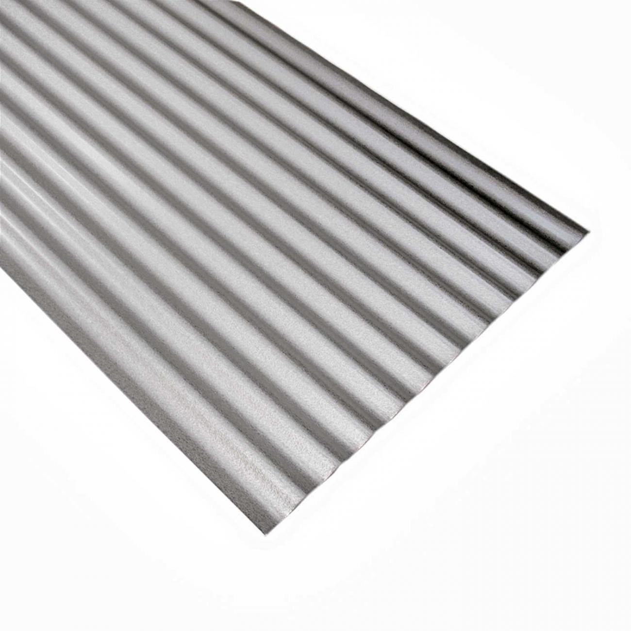 PLANCHA  ACANALADA 5V ZINC ALUM 0,40 X 6,0 MTS