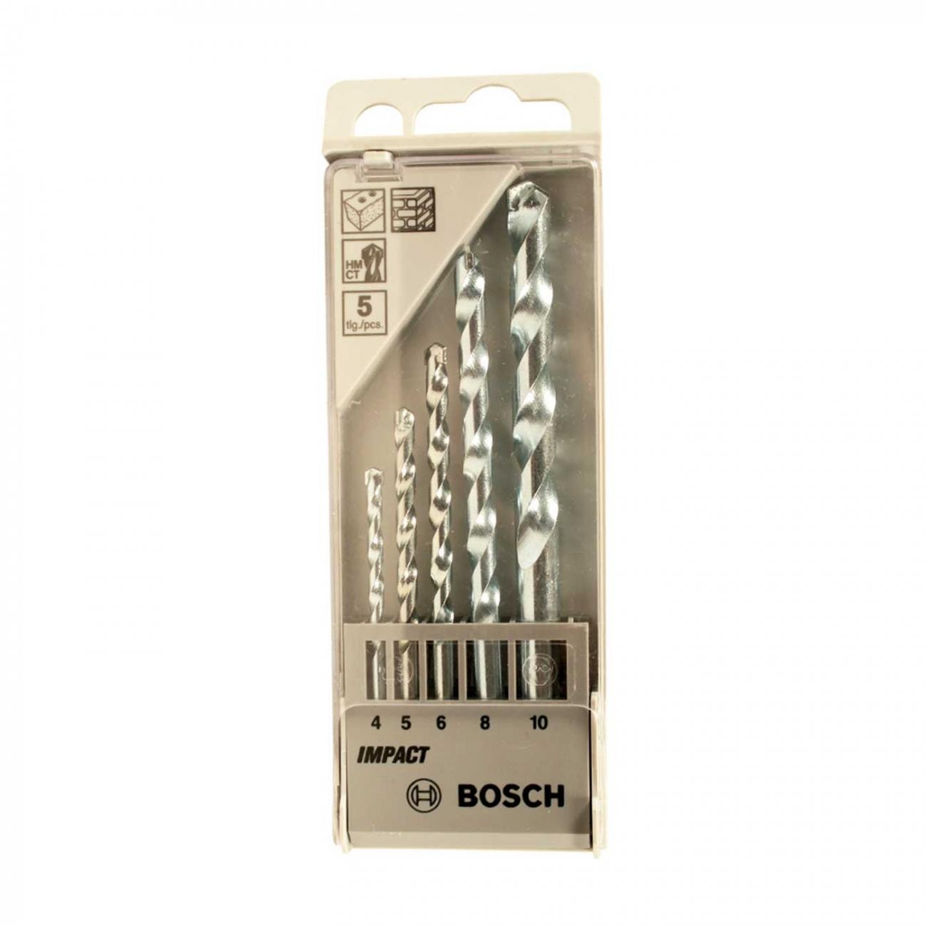 Bosch 5 Pcs De Broca Cemento