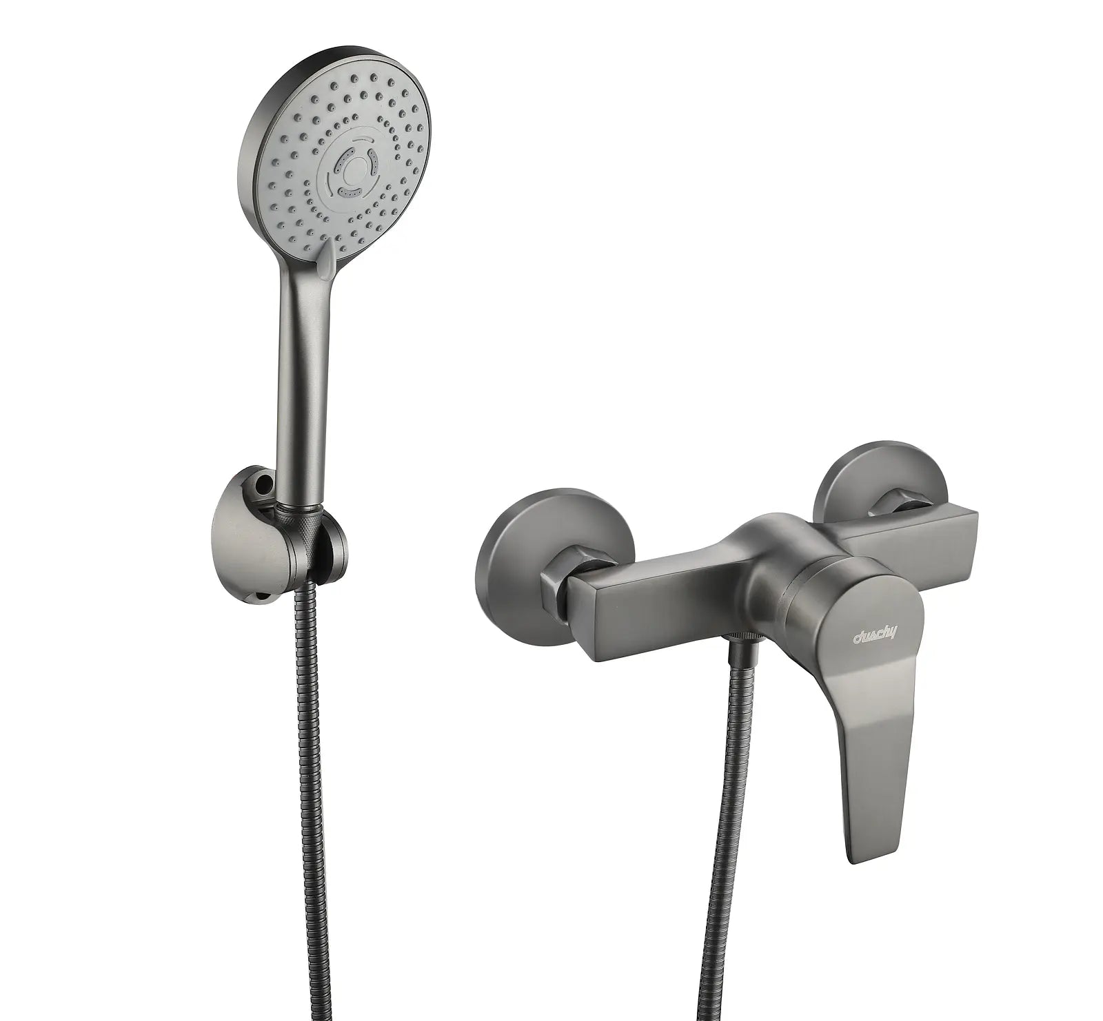 Duschy Monomando Ducha Compass Gun Metal 869-90