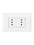 Bticino Enchufe Duplex Nobile Blanco Af2113E2B