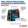 Nivel Laser De Lineas Cruzadas Bosch 12 M Gll 2-12