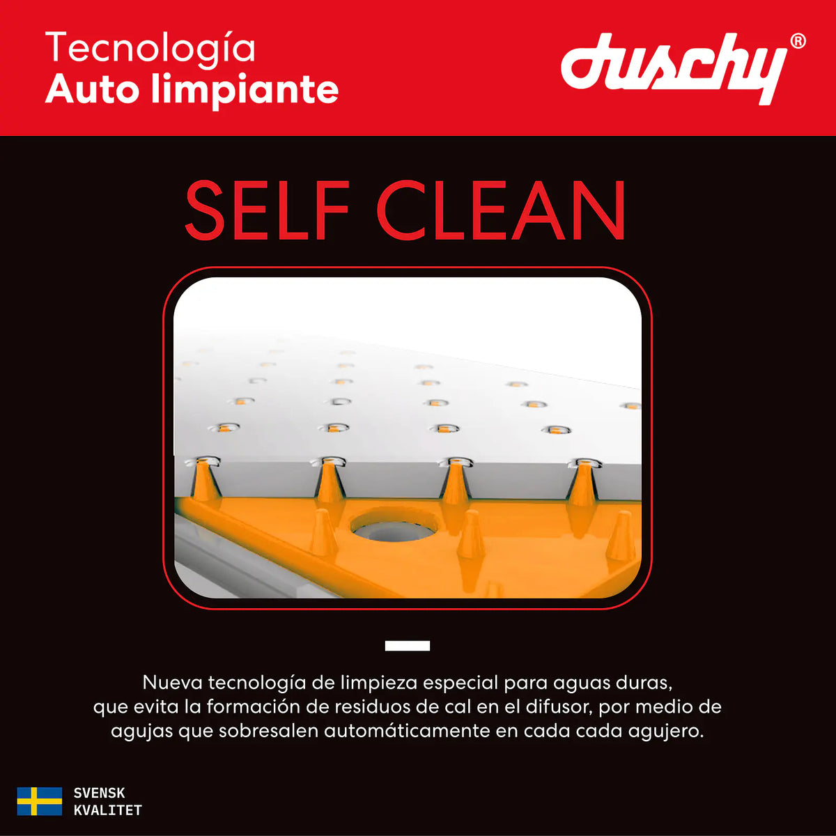 Duschy Juego Ducha  Self Clean 401-91