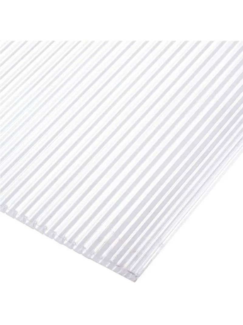 Plancha Policarbonato Alveolar Transparente 4mm  1.05 X 2.9