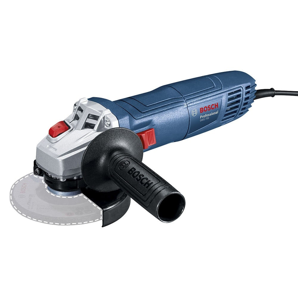 Bosch Esmeril Angular Gws 700 + 5 Discos De Corte
