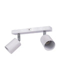 Barra 2 Luces Gu10 Silo Blanco S/A B&P