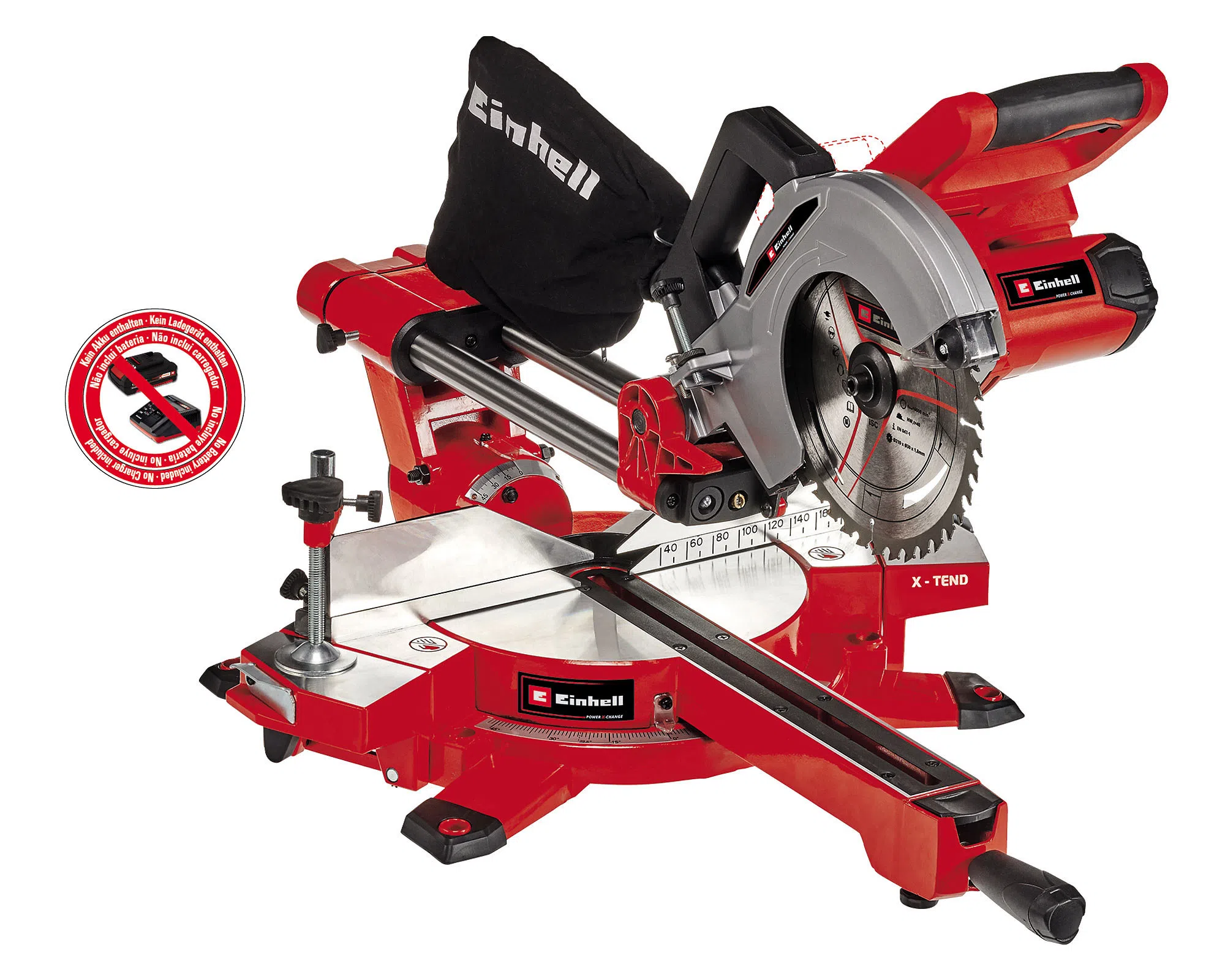 Einhell Ingleteadora 18V 38990Rpm 4300880 Te-Sm 36/210 Li - Solo