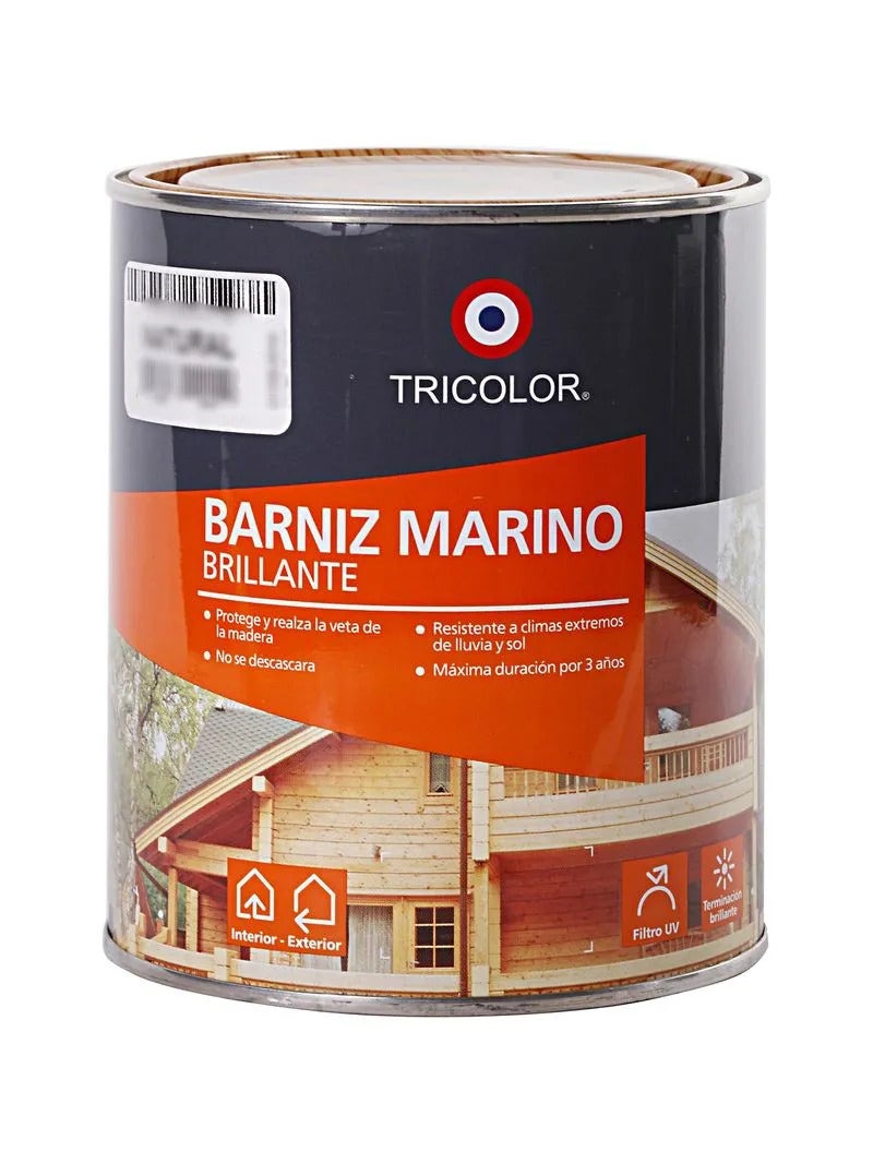 Tricolor Barniz Marino Nogal  1/4Gl
