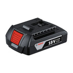 Bosch Taladro Percutor Gsb-185 Con 2bat+ Kit Puntas Y Brocas