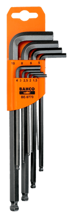 Bahco Kit Llave Allen Larga 9pz Mm Be-9770